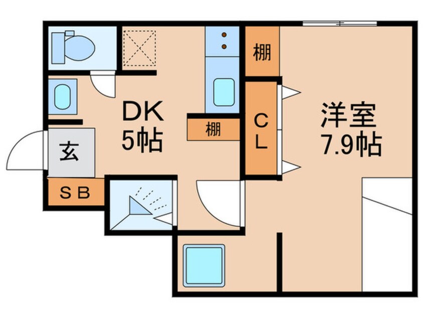 間取図 ハイム第６平和台