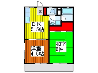 間取図 吉田ハイツ