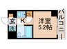 トップ金町第６（５０３） 1Kの間取り