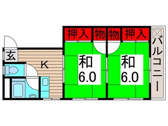 間取図 美之コーポ