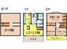 アルコーブ久が原 3LDK+Sの間取り