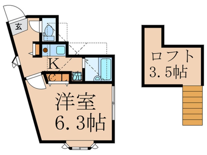 間取図 エトワールひばりヶ丘Ａ棟