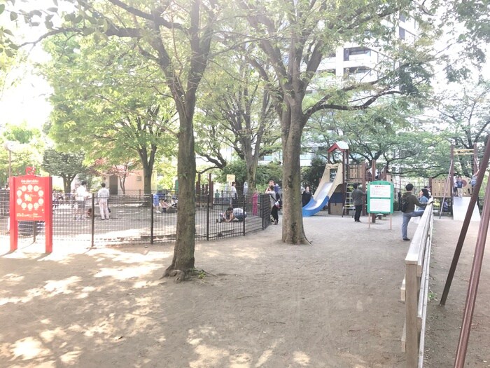 笄公園(公園)まで450m 麻布エンパイアマンション