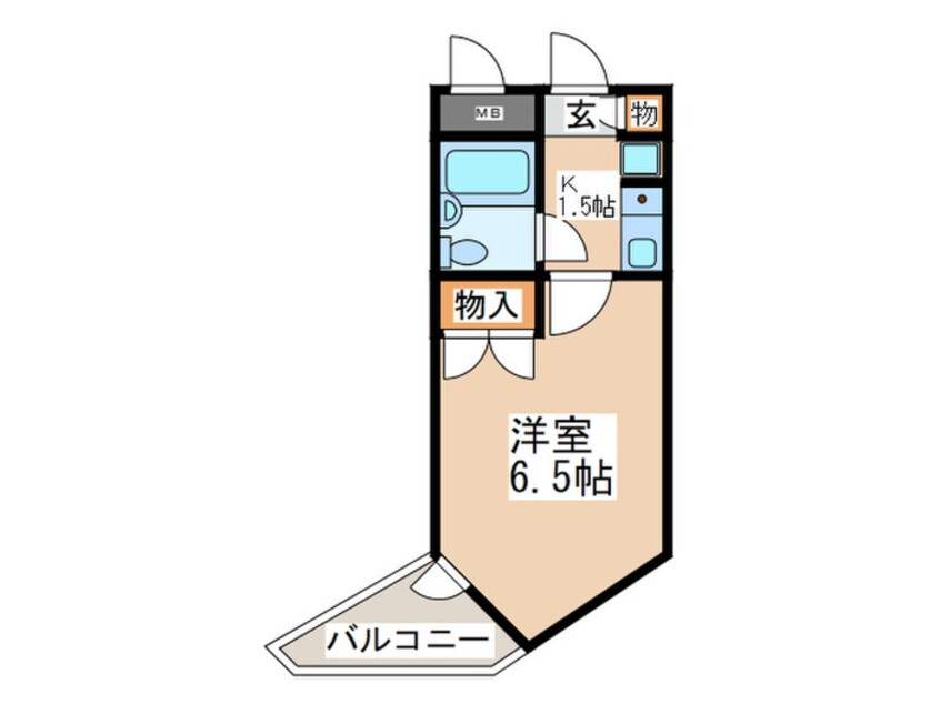 間取図 セントヒルズ橋本（206）
