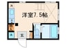 グリーンテラス調布S 1Rの間取り