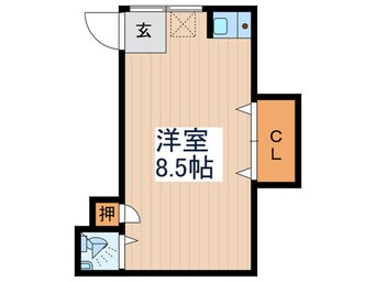 間取図 コーポやまだ