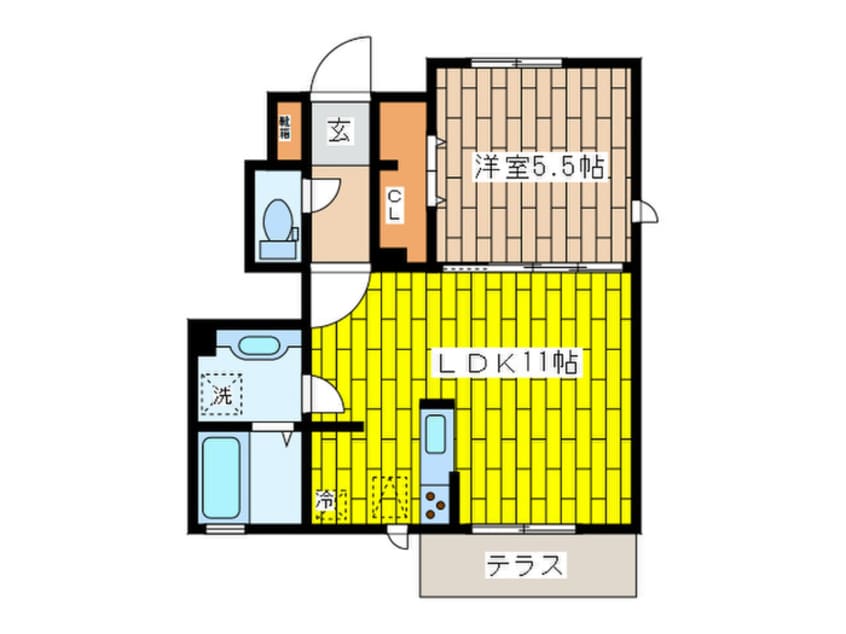 間取図 アゼリアテラス