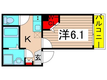 間取図 KLEIS青井