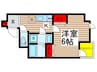 プロフーモ新小岩 1Kの間取り