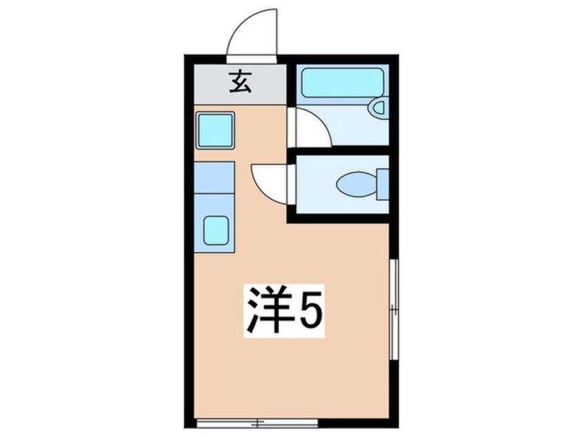 間取図 メリ－パレスⅠ