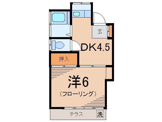 間取り図 ハイツ　ノーブル