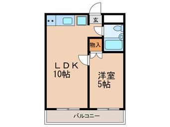 間取図 雄ポワ－ル