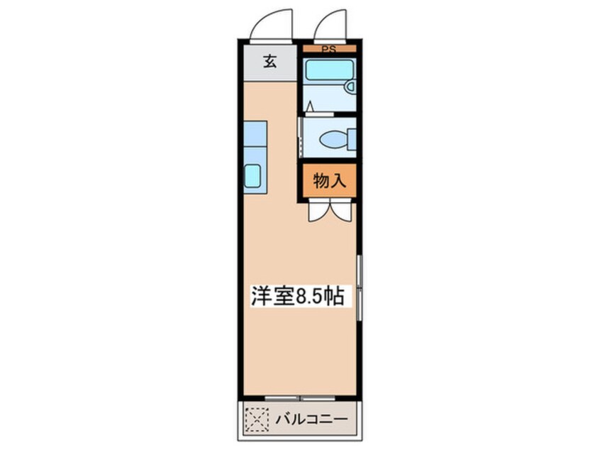 間取図 パラシオ小田原