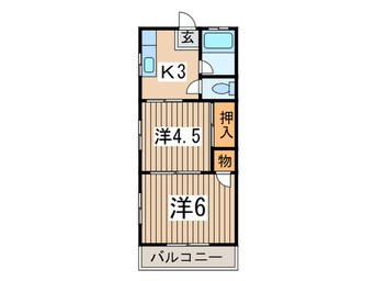 間取図 双葉荘