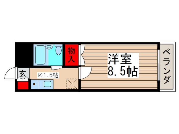 間取り図 ジュネス市川