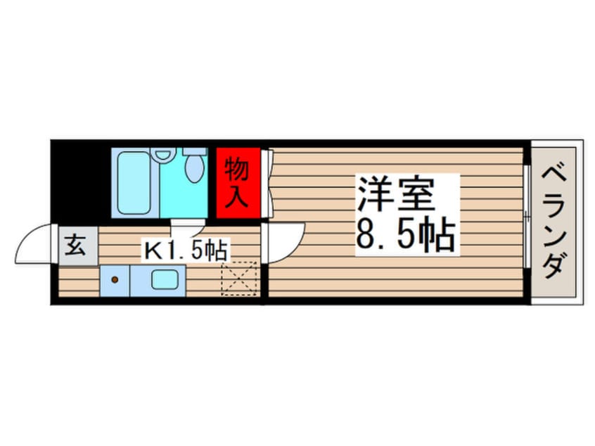 間取図 ジュネス市川