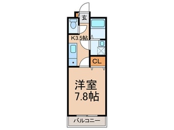 間取図 プライムコート中野