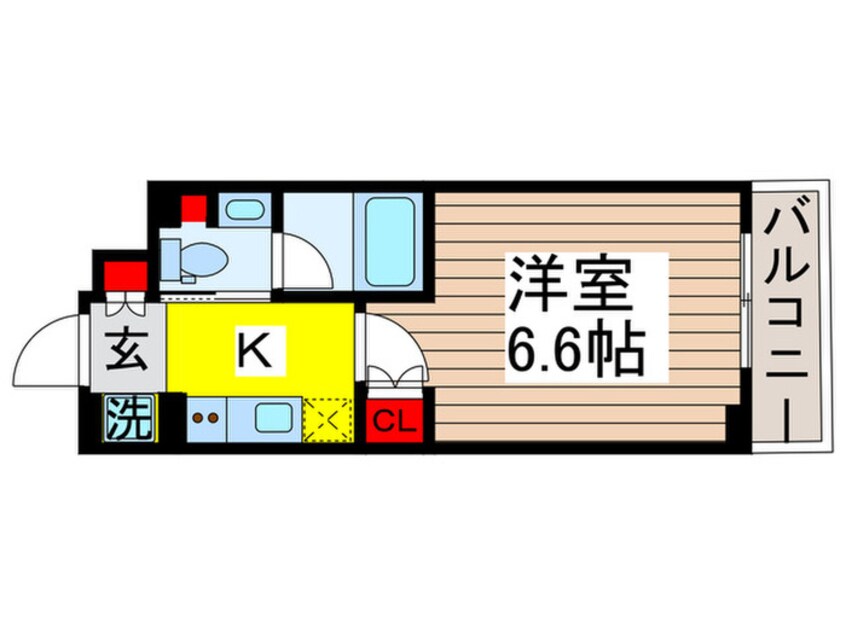間取図 ストーリア市川行徳
