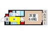 ストーリア市川行徳 1Kの間取り