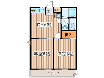 間取図 グランドール武藤