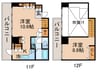 東雲ｷｬﾅﾙｺ-ﾄCODAN２０号棟 2Kの間取り