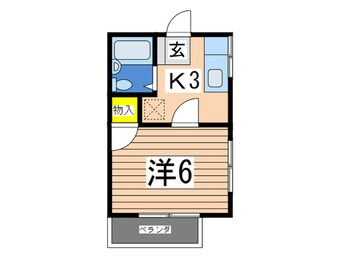 間取図 サンハイツヨシカタ