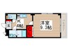 エスポア－ル・ソガ 1Kの間取り