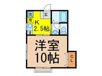 間取図 Ｒｍｓ・サブリ－ム