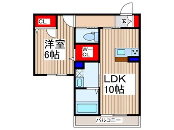 間取図 仮）Sha　Maison　sachi