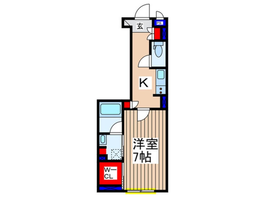 間取図 仮）Sha　Maison　sachi