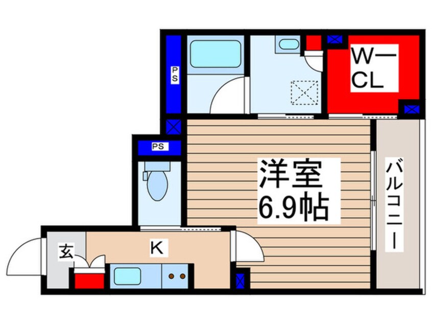 間取図 仮）Sha　Maison　sachi