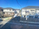 室内からの展望 国立コーポ