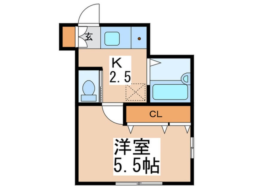 間取図 ピュアランドハイツ