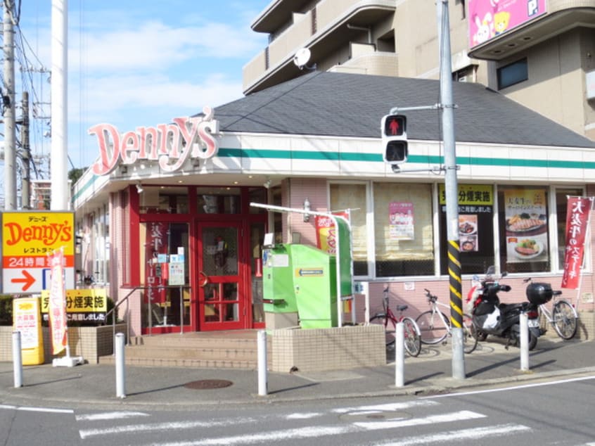 デニーズ田奈店(その他飲食（ファミレスなど）)まで520m ピュアランドハイツ