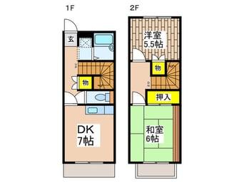 間取図 メゾン・ド・アベニュ－