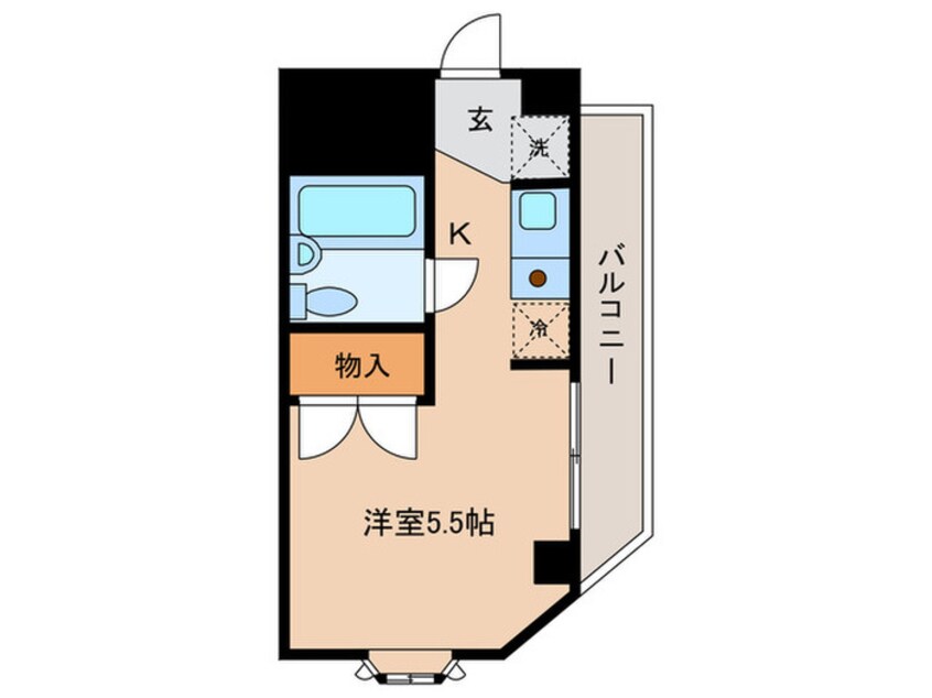 間取図 鴨居レジデンス