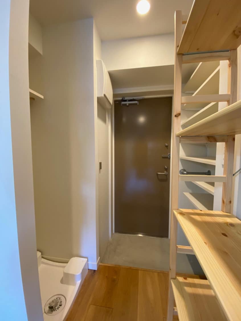 玄関 旗の台アパートメント