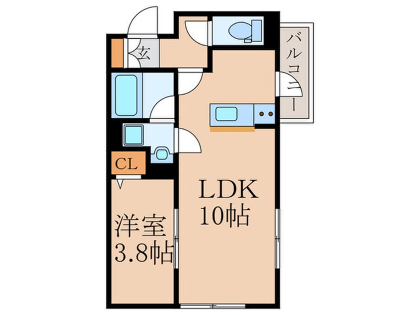 間取図 プロスタイルウェルス下井草
