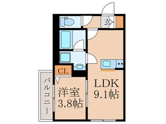 間取図 プロスタイルウェルス下井草