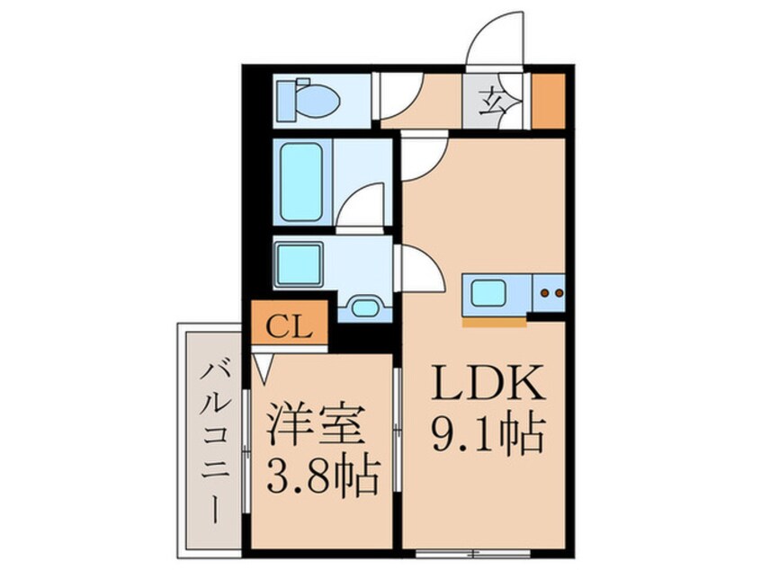 間取図 プロスタイルウェルス下井草