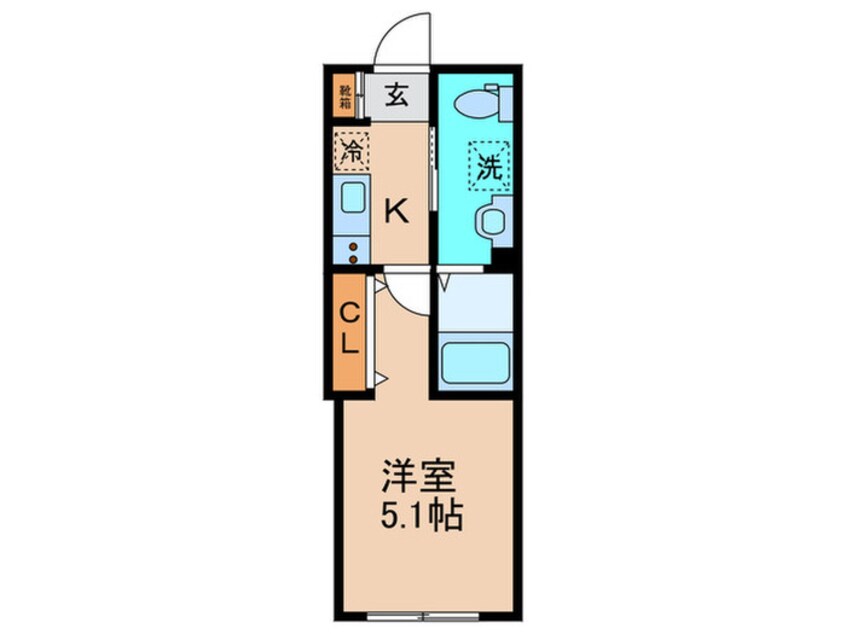 間取図 ポラーレ武蔵小杉