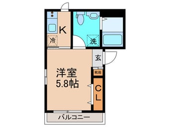 間取図 ポラーレ武蔵小杉