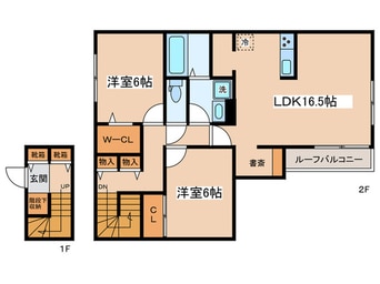 間取図 ハナテラスつつじヶ丘