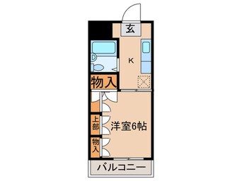 間取図 Ｋ１ビル