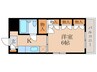 Ｋ１ビル 1Kの間取り