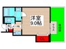 フォレストメゾン西船橋WEST 1Kの間取り
