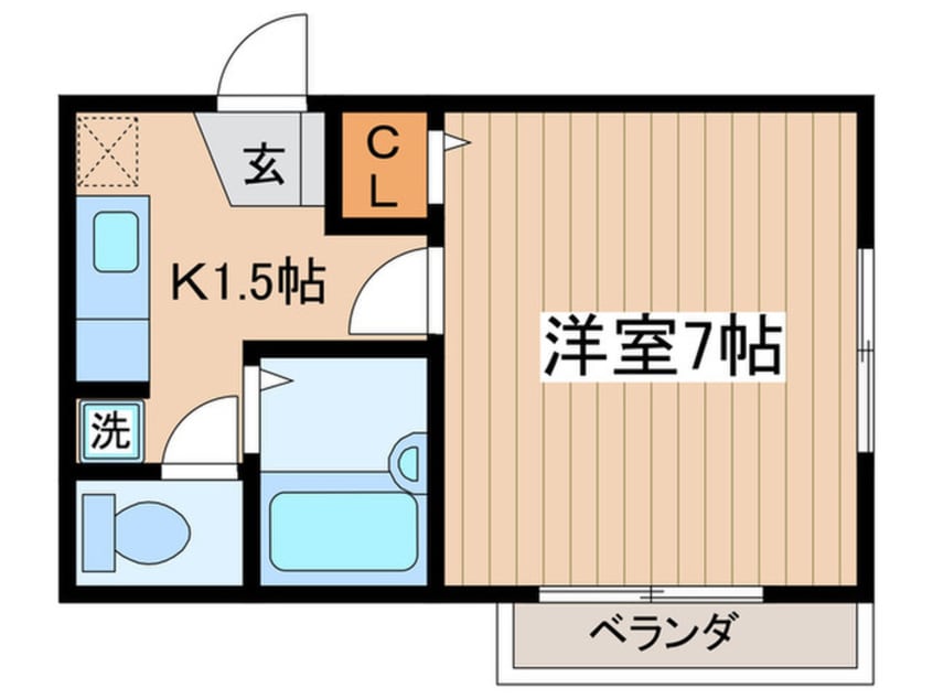 間取図 エ－デルワイス