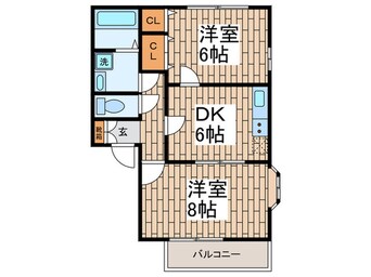 間取図 ソレイユ池上