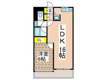 間取図 ブランシェ善行