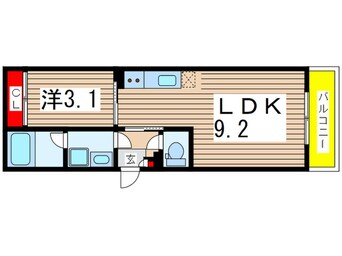 間取図 REGALEST　asterMN